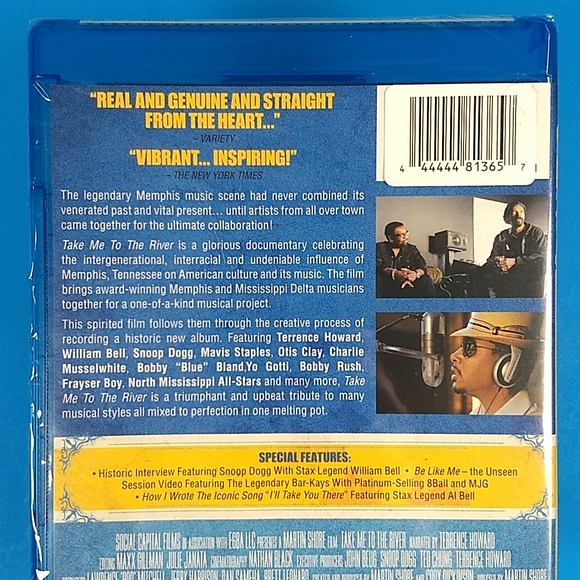 Take Me To The River, Blu Ray, Factory Sealed Memphis Scene Documentary - Picture 3 of 11